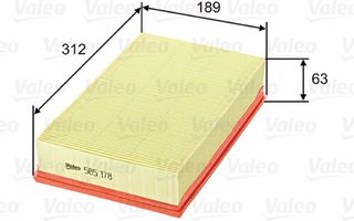 Valeo Φίλτρο Αέρα - 585178