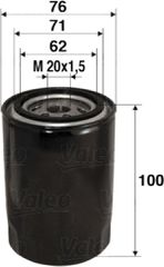Valeo Φίλτρο Λαδιού - 586012