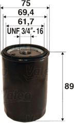 Valeo Φίλτρο Λαδιού - 586083