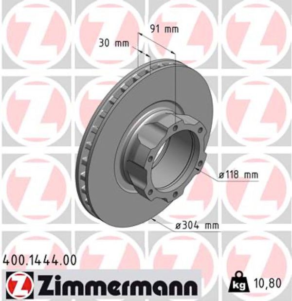 Zimmermann Δισκόπλακα - 400.1444.00