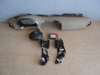 Αερόσακοι κομπλέ με ταμπλό Nissan Micra K12 2002-2010