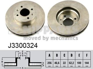 Nipparts Δισκόπλακα - J3300324