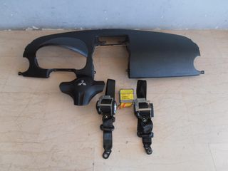 Αερόσακοι κομπλέ με ταμπλό Mitsubishi Colt 2004-2008