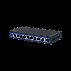 Dahua DH-EAC10-P Unmanaged L2 PoE+ Switch με 10 Θύρες Gigabit (1Gbps) Ethernet