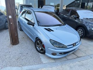 Peugeot 206 2003 GTI 1.6 16V FULL EXTRA δέρμα-thumb-1