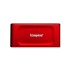 Kingston XS1000 USB-C Εξωτερικός SSD 1TB 1.8" Κόκκινο