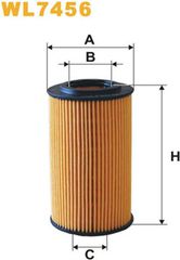 Wix Filters Φίλτρο Λαδιού - WL7456