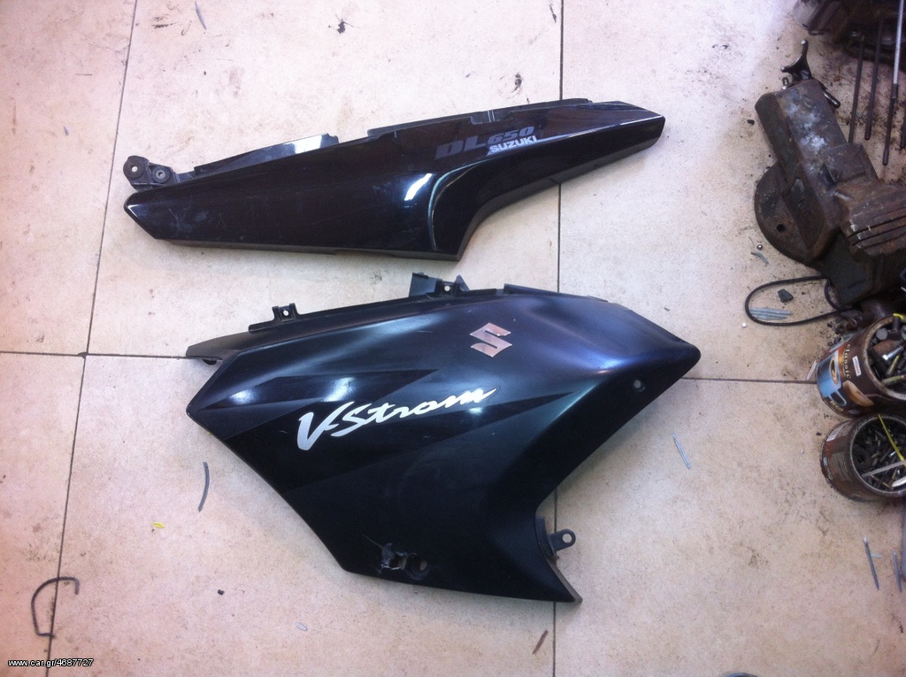 SUZUKI V-STROM ΠΛΑΣΤΙΚΑ!!!