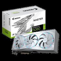 Gigabyte GV-N5080AORUSM ICE-16GD GeForce RTX 5080 16GB GDDR7 Master Ice Κάρτα Γραφικών