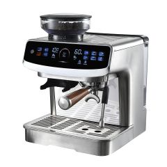 Finlux FEM-1935D Μηχανή Espresso 2450W Πίεσης 20bar Inox