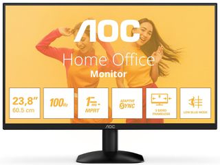AOC 24B35HM2 VA Monitor 23.8" FHD 1920x1080 με Χρόνο Απόκρισης 4ms GTG