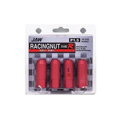 Παξιμαδια Japan Racing 12x1.50 50mm Jaw TYPE-R Αλουμινιου Κοκκινα 4ΤΕΜ.