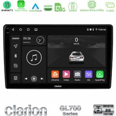 Clarion GL700 Series 8Core Android13 4+64GB Navigation Multimedia Tablet 9" Με Carplay & Android Auto