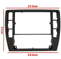 Πλαίσιο / Πρόσοψη 2DIN Για Vw Passat B5 & B5.5 96-05 Μαύρο 1 Τεμάχιο