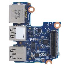 Πλακέτα Ethernet SD Card Reader USB Board - Ethernet SD Card Reader USB Board για Laptop HP ProBook 640 G1 - Product number : F1Q68EA 738400-001 ( Κωδ.1-BRD203 )