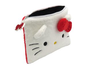 HELLO KITTY & KUROMI - Reversible Plush Case-thumb-2