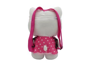 HELLO KITTY - Pink - Plush Backpack - 35cm-thumb-1