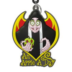 DISNEY - Wicked Witch - Soft Touch Bagclip Keychain-thumb-0