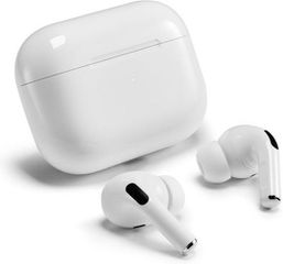 Air Pro In-ear Bluetooth Handsfree Ακουστικά με Θήκη Φόρτισης Λευκά