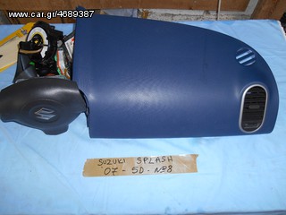 ανταλλακτικα suzuki splash '05-'09 αεροσακοι airbags κοντερ καντραν ταμπλο 