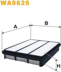 Wix Filters Φίλτρο Αέρα - WA9626
