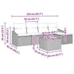 6 τμχ. Μαύρο 3346687-thumb-9