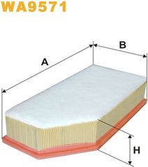 Wix Filters Φίλτρο Αέρα - WA9571