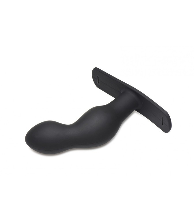 P-Spot Plugger 28X Silicone Prostate Plug with Harness & Remote Control