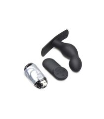 P-Spot Plugger 28X Silicone Prostate Plug with Harness & Remote Control-thumb-4