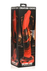 King Cobra Large Silicone Dildo 35.5 Cm-thumb-1