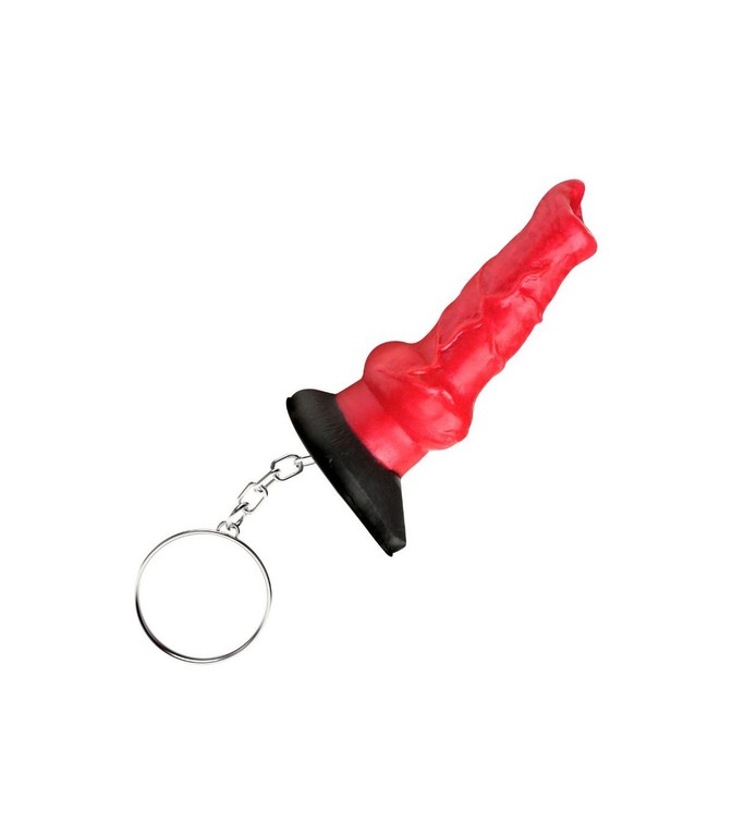 Hell-hound Silicone Keychain