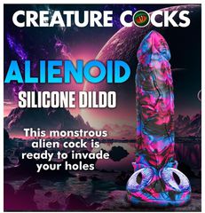 Alienoid Silicone Dildo-thumb-4