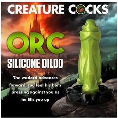 Orc Silicone Dildo Green Monster-thumb-1