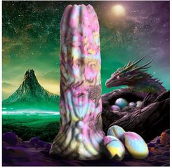 Dildo Dragon Spawn Ovipositor Dildo W/ Eggs-thumb-4