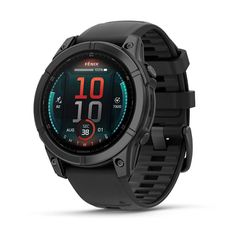 Garmin Fenix E 3.3 cm (1.3") AMOLED 47 mm Digital 454 x 454 pixels Touchscreen Black Wi-Fi GPS (satellite)