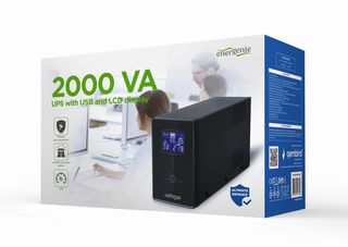 Gembird EG-UPS-035 uninterruptible power supply (UPS) Line-Interactive 2 kVA 1200 W 5 AC outlet(s)