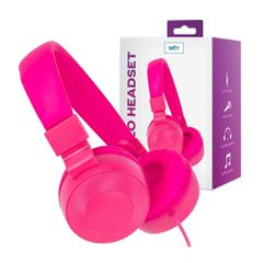 Setty Wired Headphones Pink