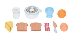 Small Wood - Breakfast Play Set with Juicer (L40295) / Toys