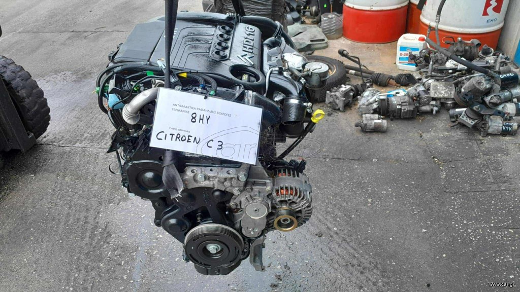 ΚΙΝΗΤΗΡΑΣ CITROEN C3 8HY