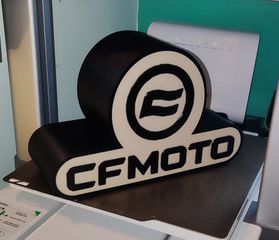 3D Printed φωτιστικό με λογότυπο