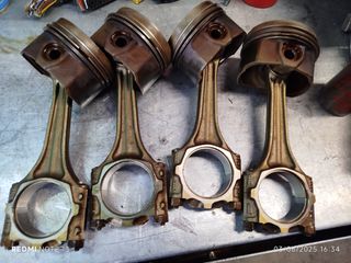 AUDIA A4  1800 20VT MAHLE 81P27+ ΠΙΣΤΟΝΙΑ ΜΕ ΜΠΙΕΛΕΣ 20ΠΥΡΟ