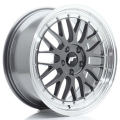 Ζάντα Αλουμινίου Japan Racing - JR23 - 18x8 - ET40 - 5x112 - Hyper Gray w/Machined Lip - 1 Τμχ. (JR231880F15L4066HG1)