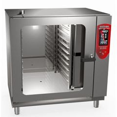 Φούρνος combi steam, αερίου, με οθόνη αφής & αυτόματο πλύσιμο, AN.FDP 11 θέσεων GN 2/1. Ελληνικής κατασκευής! Ποιότητα & Τιμή Stockinox