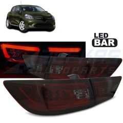 ΠΊΣΩ ΦΏΤΑ RENAULT CLIO IV 13-16 HATCHBACK LED BAR κόκκινα φυμέ