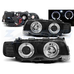XENON ΦΑΝΑΡΙΑ Angel eyes ΜΑΥΡΟ ταιριάζει σε BMW E38 09.98-07.01