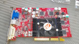 PowerColor R96A-C3 ATI Radeon 9600 Pro 128MB DVI VGA Video TV AGP Graphics Card