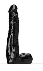 All Black Steroid The Coach Dildo