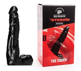 All Black Steroid The Coach Dildo-thumb-4
