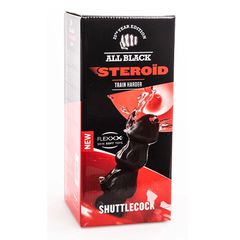 All Black Steroid Shuttlecock Black-thumb-2