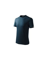 Base Unisex Tshirt Navy brand label-thumb-3